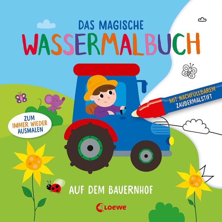 Produktbild Das magische Wassermalbuch - Auf dem Bauernhof