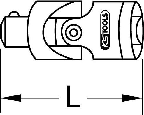 Produktbild KS Tools TITANplus Kardangelenk
