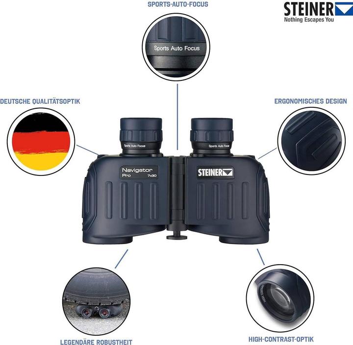 Actual product image Steiner Binoculars Navigator Pro 7x30 K (7 x, 30 mm)
