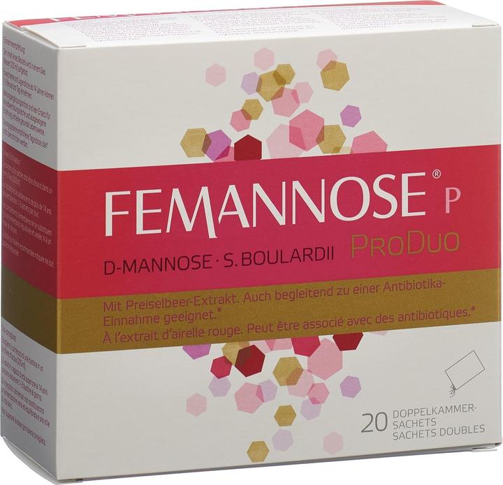 Actual product image Femannose P ProDuo (20 Piece, Beutel, 500 g)