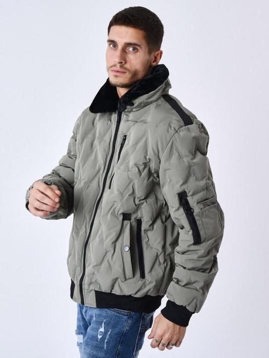 Actual product image Project X Paris Furry aviator collarPuffer Jacket (S)