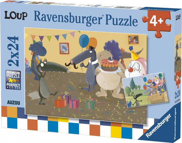 Produktbild Auzou France Loup : 2 puzzles de 24 pièces 4+ (24 Teile)