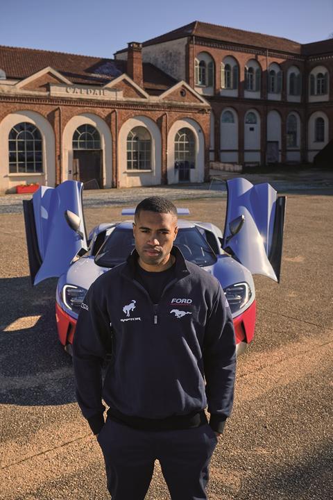Produktbild Sparco Ford Performance Half Zip Sweatshirt (L)