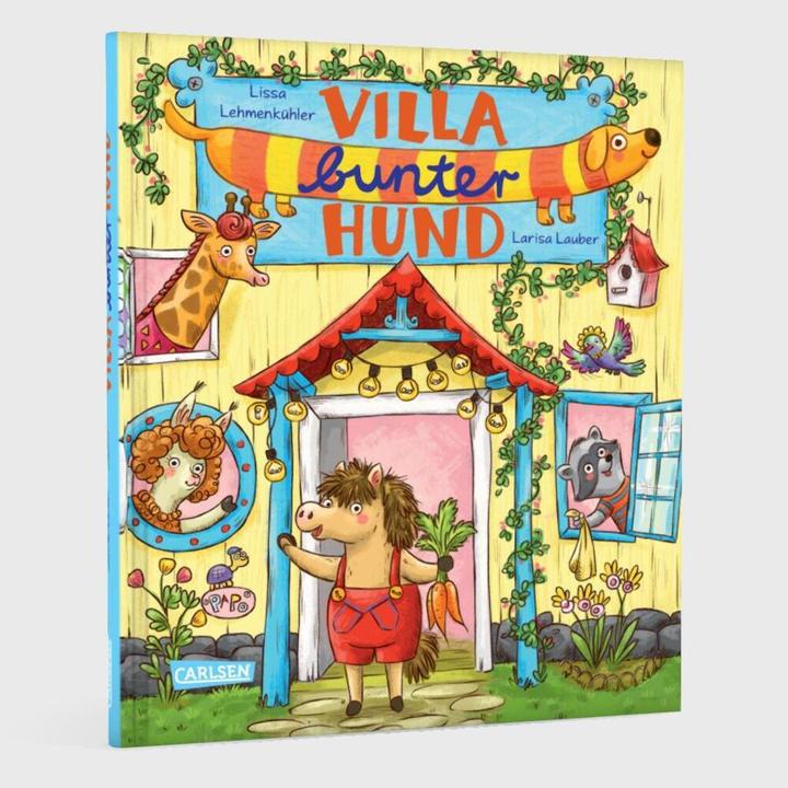 Actual product image Villa bunter Hund (German, Lissa Lehmenkühler, Larisa Lauber, 2024)