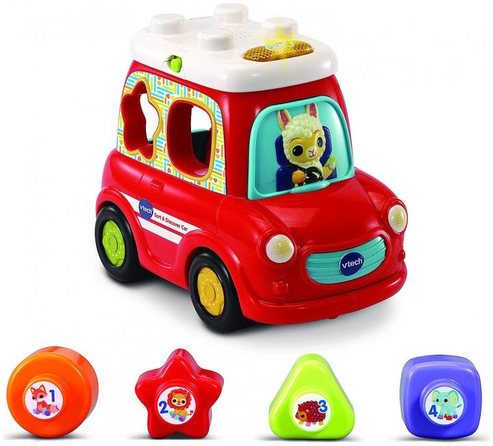 Actual product image VTech 537403 Baby Activity Car with Songs (English Version) 6+ Months