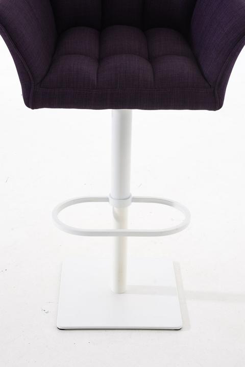 Actual product image CLP Bar Stool Damaso W Fabric, Purple