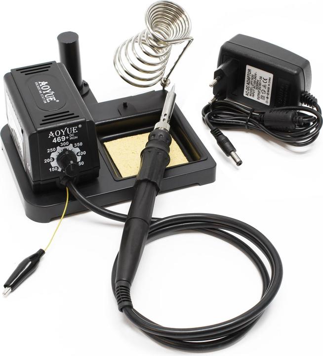 Produktbild Aoyue 469 Kompaktlötstation 35W Lötkolben PTC Keramikheizelement Lötstation (Lötstation)