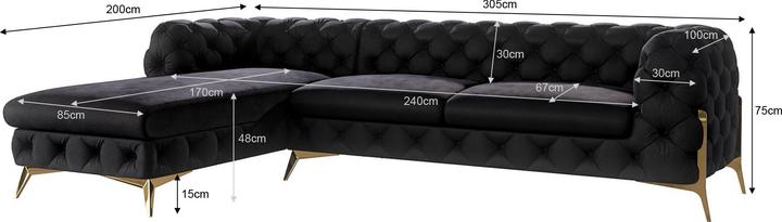 Actual product image Ropez Chelsea Bis (Corner sofa)
