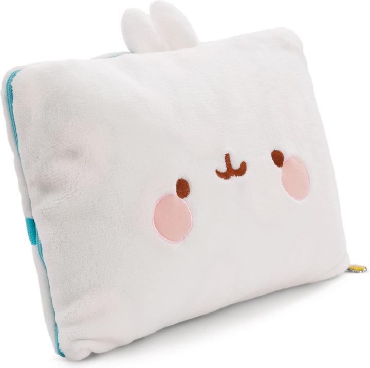 Produktbild NICI 61172 Fleecedecke & Kissen in 1 MOLANG 180x100cm (180 x 100 cm)
