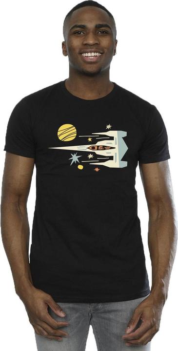 Image du produit Star Wars - T-shirt THE MANDALORIAN CUTOUT SHIP - Homme (S)