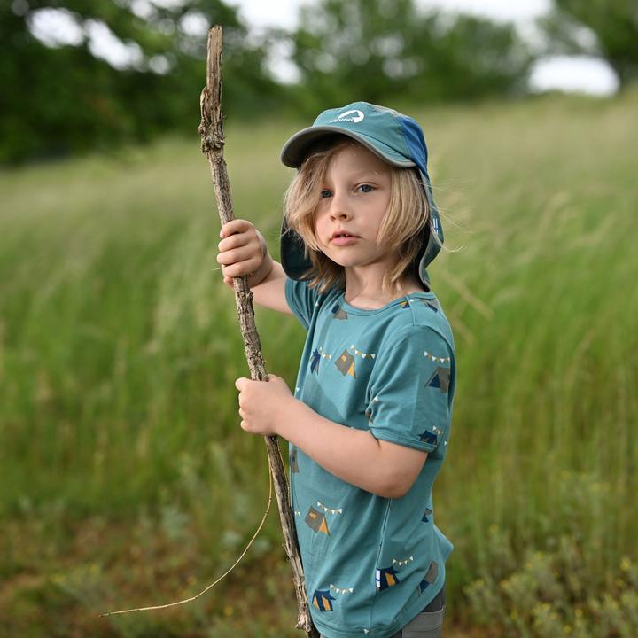 Immagine prodotto finkid Bambus T-Shirt ILTA SUN deep jungle (134, 140)