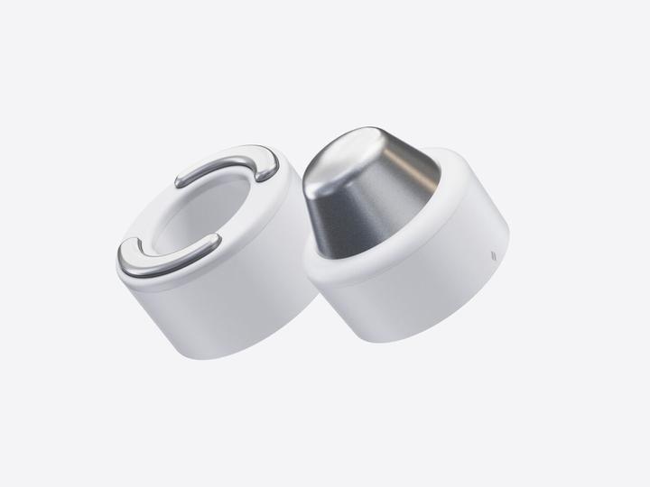 Image du produit Therabody TheraFace Hot & Cold Rings, blanc