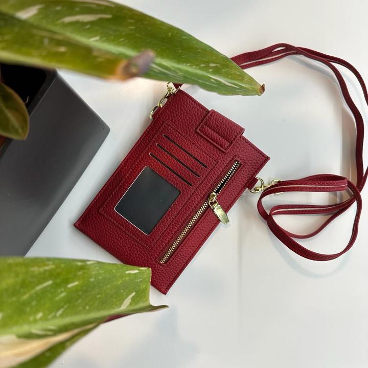 Image du produit PhoneLook Etui universel élégant pour smartphone jusqu'à 6,7 pouces en similicuir avec portefeuille (Apple iPhone 15)