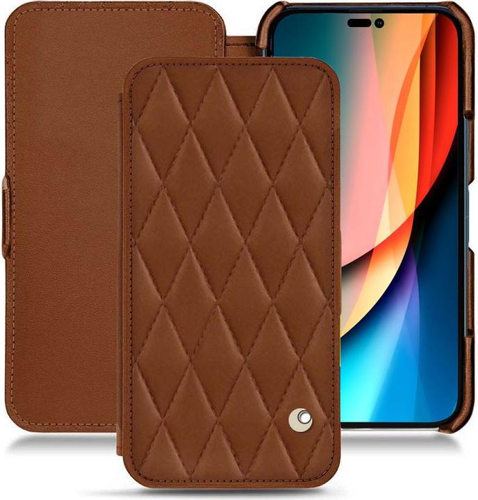 Actual product image Noreve Horizontal leather flap shell (Apple iPhone 14 Pro)