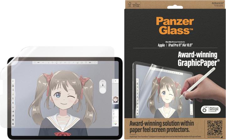 Produktbild PanzerGlass GraphicPaper Casefriendly AB (1 Stück, iPad Pro 11 2020 (2. Gen), iPad Air 2020 (4. Gen), iPad Air 2022 (5. Gen))