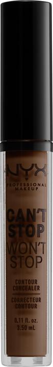 Image du produit NYX Professional Make-Up Can't Stop Can't Stop ne s'arrêtera pas - Contour Concealer Noyer foncé (22.7 Noix de galle)