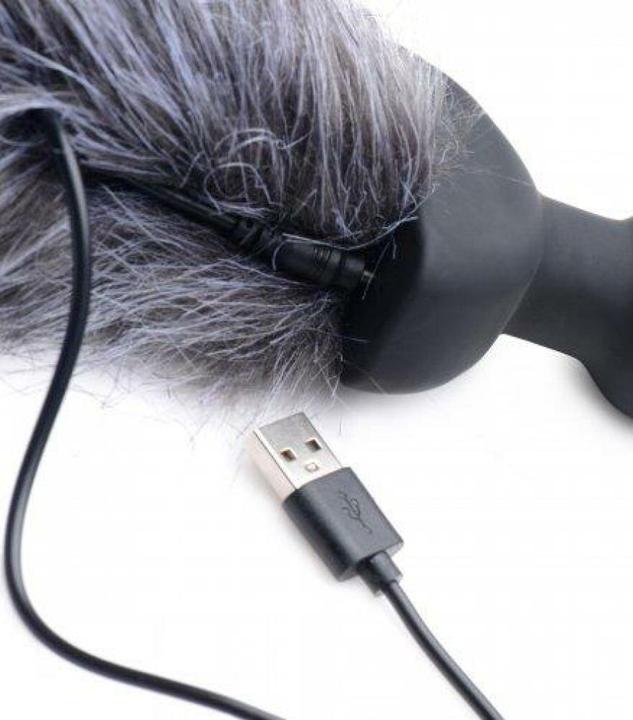 Actual product image Tailz Vibrating anal plug with cock Fox