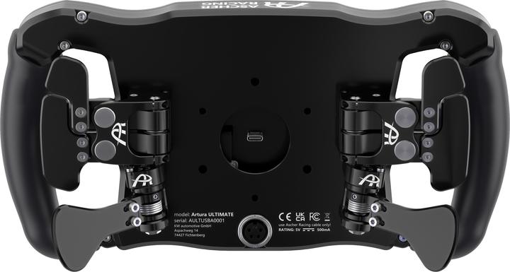 Actual product image Ascher Racing McLaren Artura Ultimate steering wheel - USB