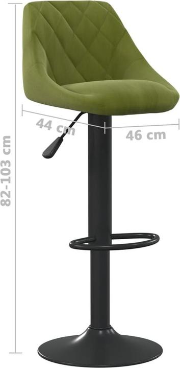 Produktbild VidaXL Barhocker
