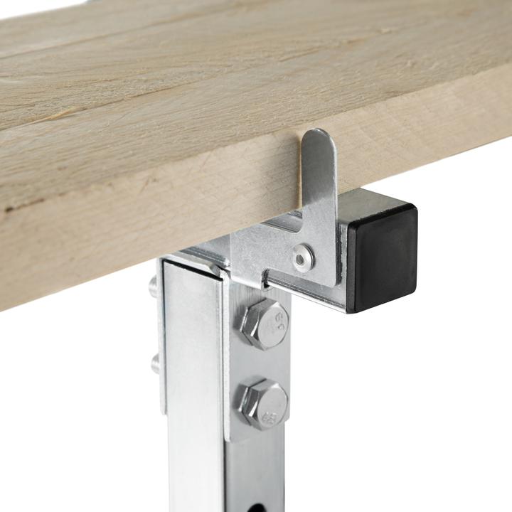 Produktbild tectake 2x Gerüstbock höhenverstellbar (56.50 cm, 68.50 cm)