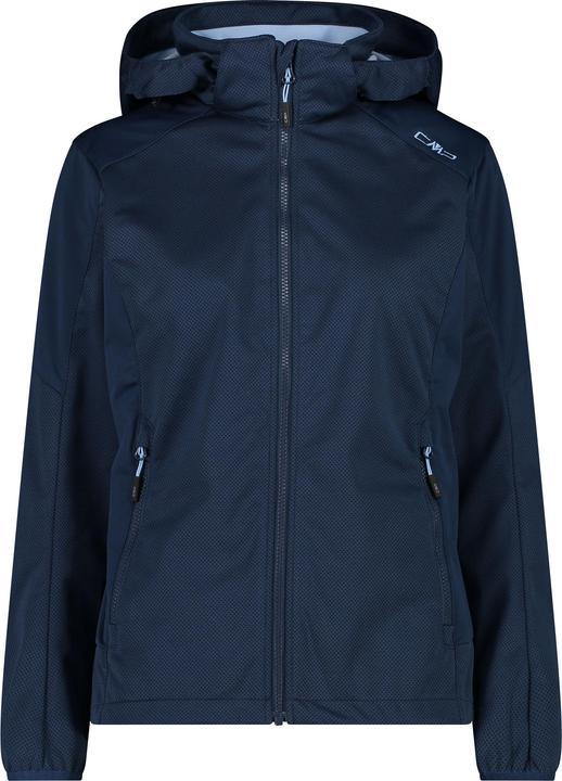 CMP Campagnolo Women's Jacquard Softshell Jacket Zip Hood (34)