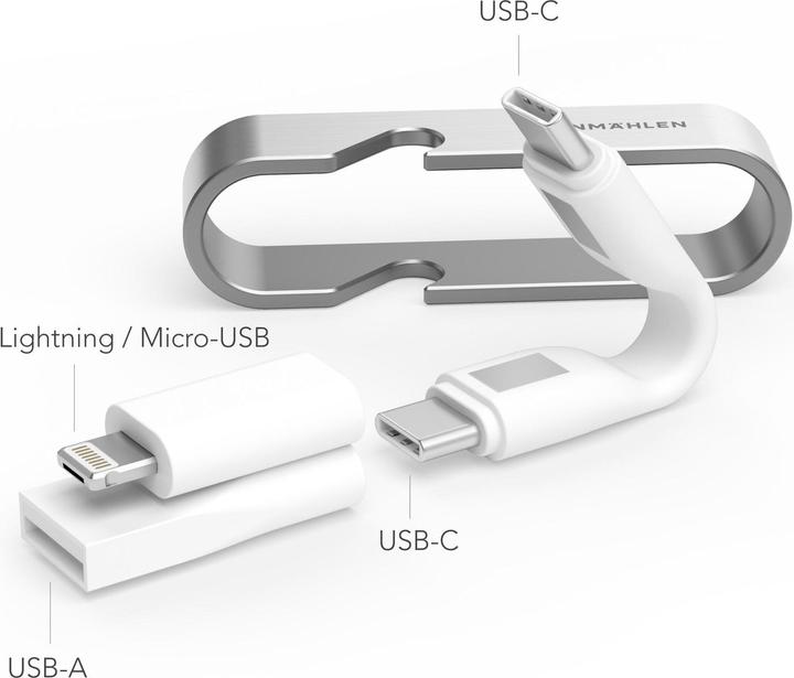 Immagine prodotto Vonmählen 6in1 Charging Cable (0.06 m, USB 2.0)