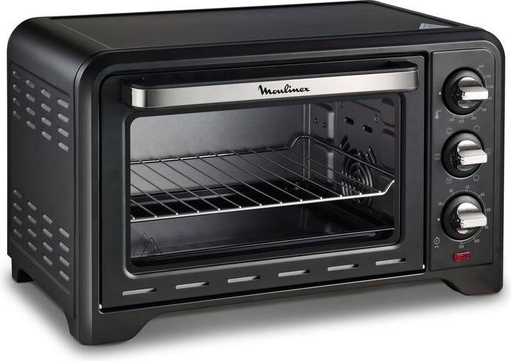 Image du produit Moulinex OX4448 Four électrique Optimo avec une capacité de 19 L, puissance 1380 W, noir 71x117x81cm