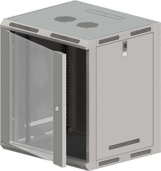 Q-Lantec Alantec Hängeschrank 19 "15U 600x500 FLAT PACK (15 HE, 19 Zoll Rack)