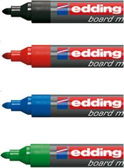 Actual product image Edding Whiteboard markers 360 (Multicoloured, 3 mm, 4 x)