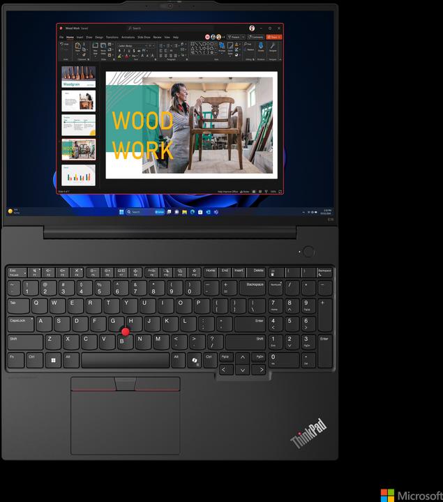Image du produit Lenovo ThinkPad E16 Gen 2 (16", Intel Core Ultra 5 125U, 16 Go, 1000 Go, CH)