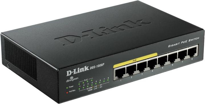 Produktbild D-Link Dgs-1008p (8 Ports)