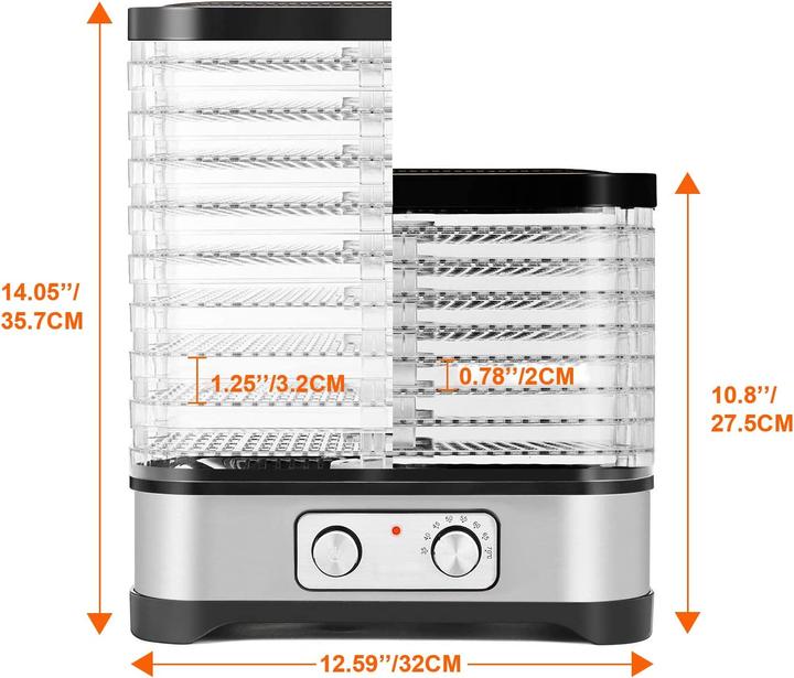 Actual product image Meykey Food dehydrator