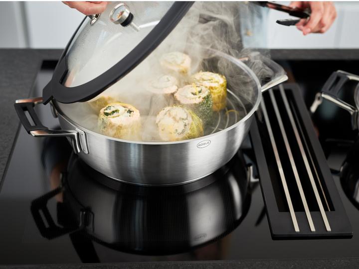 Actual product image Rösle Silence PRO Aroma Steamer Ø28cm (28 cm, Steam cooker, Stainless steel)