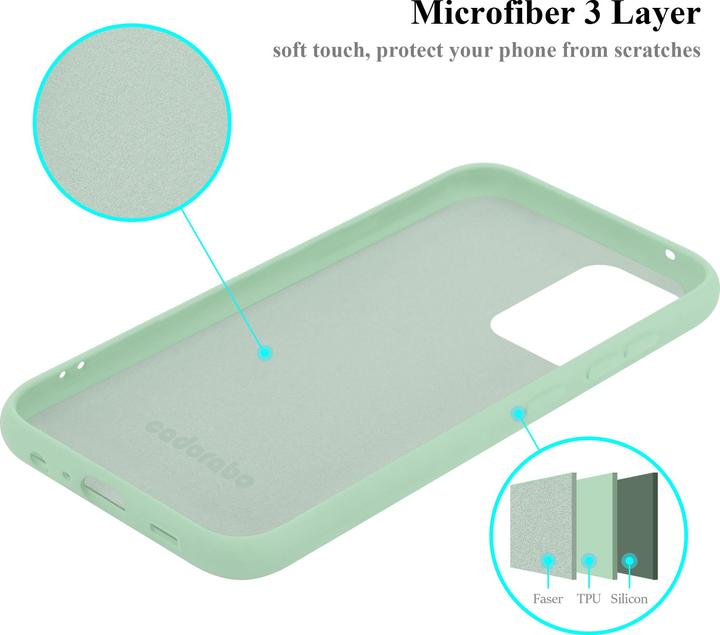 Immagine prodotto Cadorabo Copertura della cassa del silicone liquido TPU (Samsung Galaxy A52)