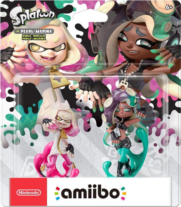Actual product image Nintendo amiibo Pearl & Marina Double Pack (3DS XL, 3DS, 2DS)