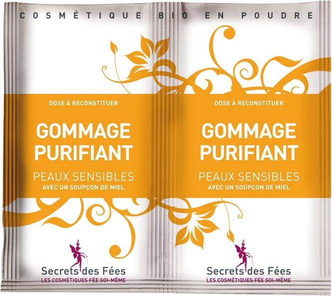 Produktbild Secrets des Fées Klärendes BIO-Gesichtspeeling empfindliche Haut Honig - 2x4g - (Peeling)