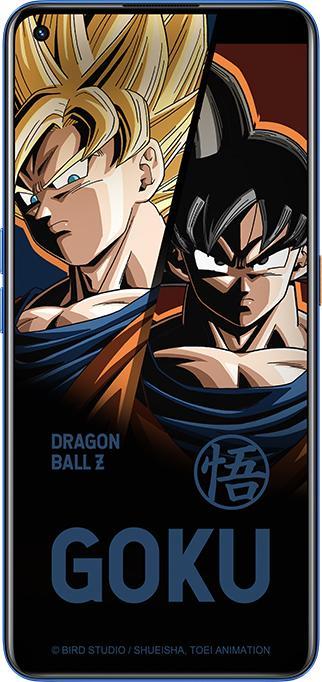 Actual product image realme GT Neo 3T Dragon Ball Z Edition (256 GB, Blue, Orange, 6.62", Dual SIM, 64 Mpx, 5G)