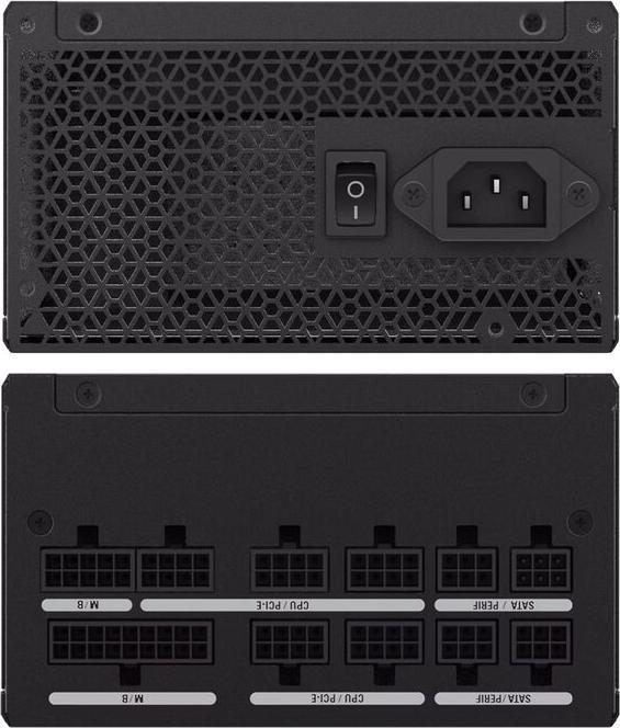 Actual product image Super Flower Combat FG 80 PLUS Gold, ATX 3.1, modular - 750 watts (750 W)