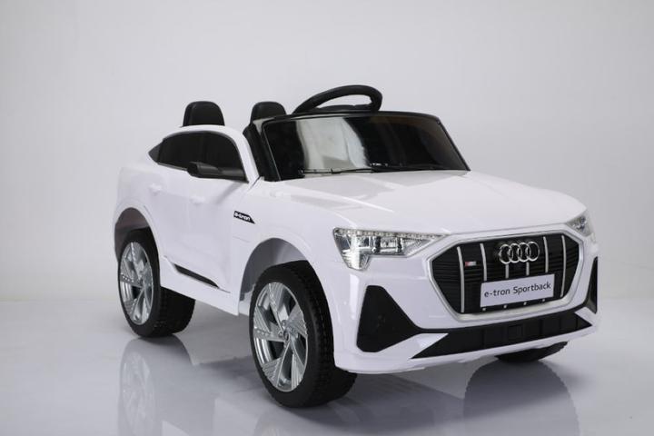 Produktbild Es-toys Kinderfahrzeug - Elektro Auto "Audi E-Tron Sportback" - Lizenziert - 12V Akku - 2 Motoren MP3 + Lede (12 V)