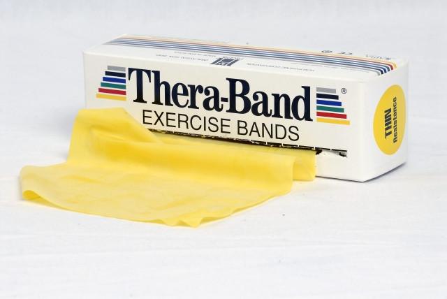 Actual product image TheraBand Thera Band 5.5mx12.7cm beige extra leicht (5.50 m, Extra Light)