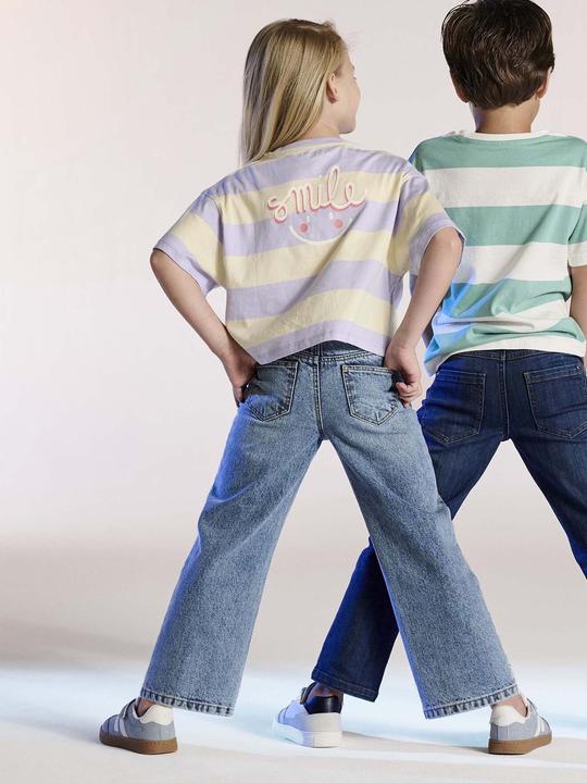 Actual product image Vertbaudet Mädchen Flare-Jeans, Hüftweite SLIM (140)
