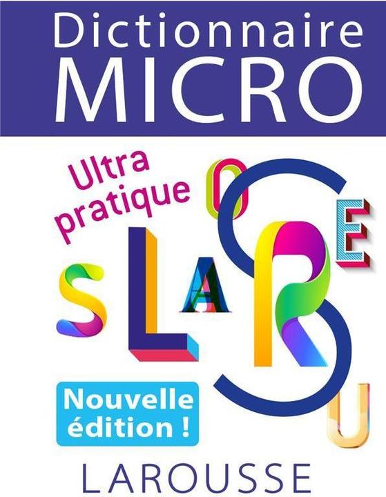 Actual product image Dictionnaire micro Larousse : ultra pratique (French, Collectif, 2024)