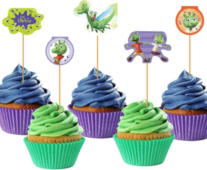 Produktbild DH-Konzept Muffin Deko Picker Die Olchis
