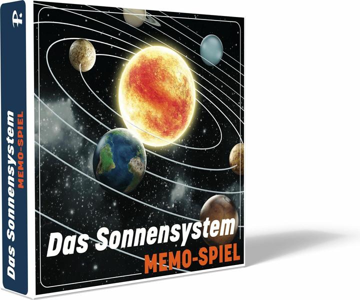 Actual product image Our solar system - Stars and planets - The memo game (German)