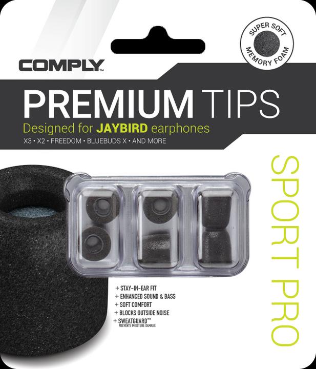 Actual product image Comply Sport Pro Jaybird, Assorted