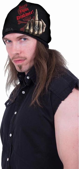 Actual product image Spiral Unisex Adult Bone Finger Beanie
