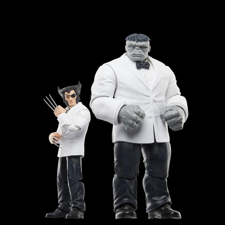 Immagine prodotto Hasbro Wolverine 50° Anniversario Marvel Legends confezione da 2 figurine Marvel's Patch & Joe Fixit 15 cm