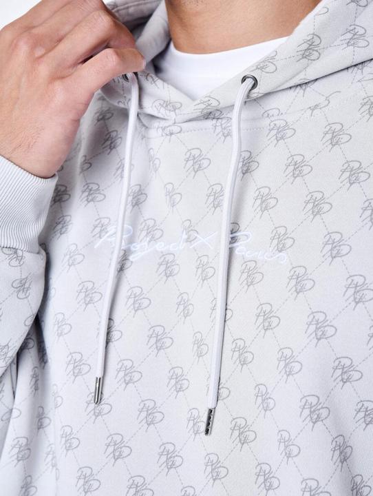 Produktbild Project X Paris Monogramm-Kapuzen-Sweatshirt (S)