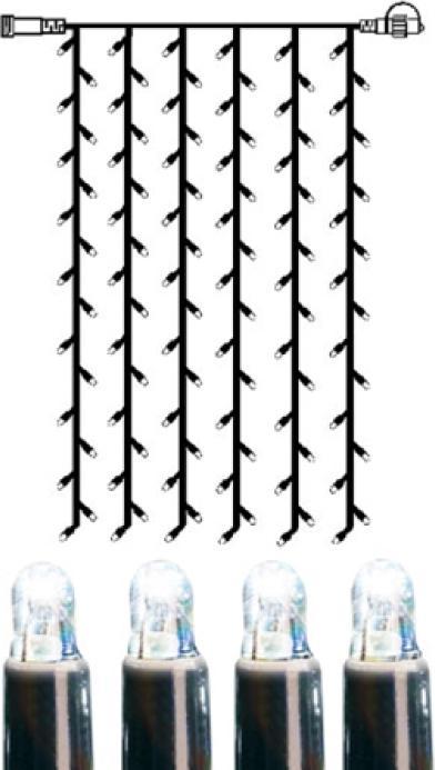 Produktbild Star Trading System LED Lichtervorhang Curtain 1x2m (1 m)