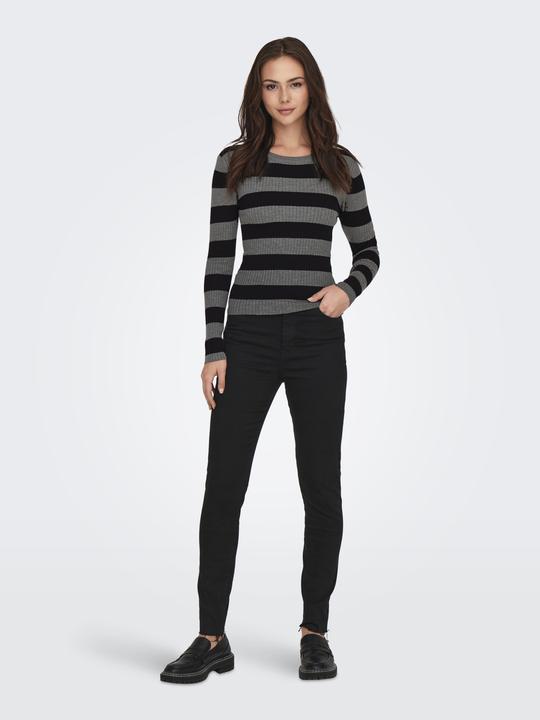 Produktbild JdY Gerippt Rundhals Pullover Strickpullover (S)